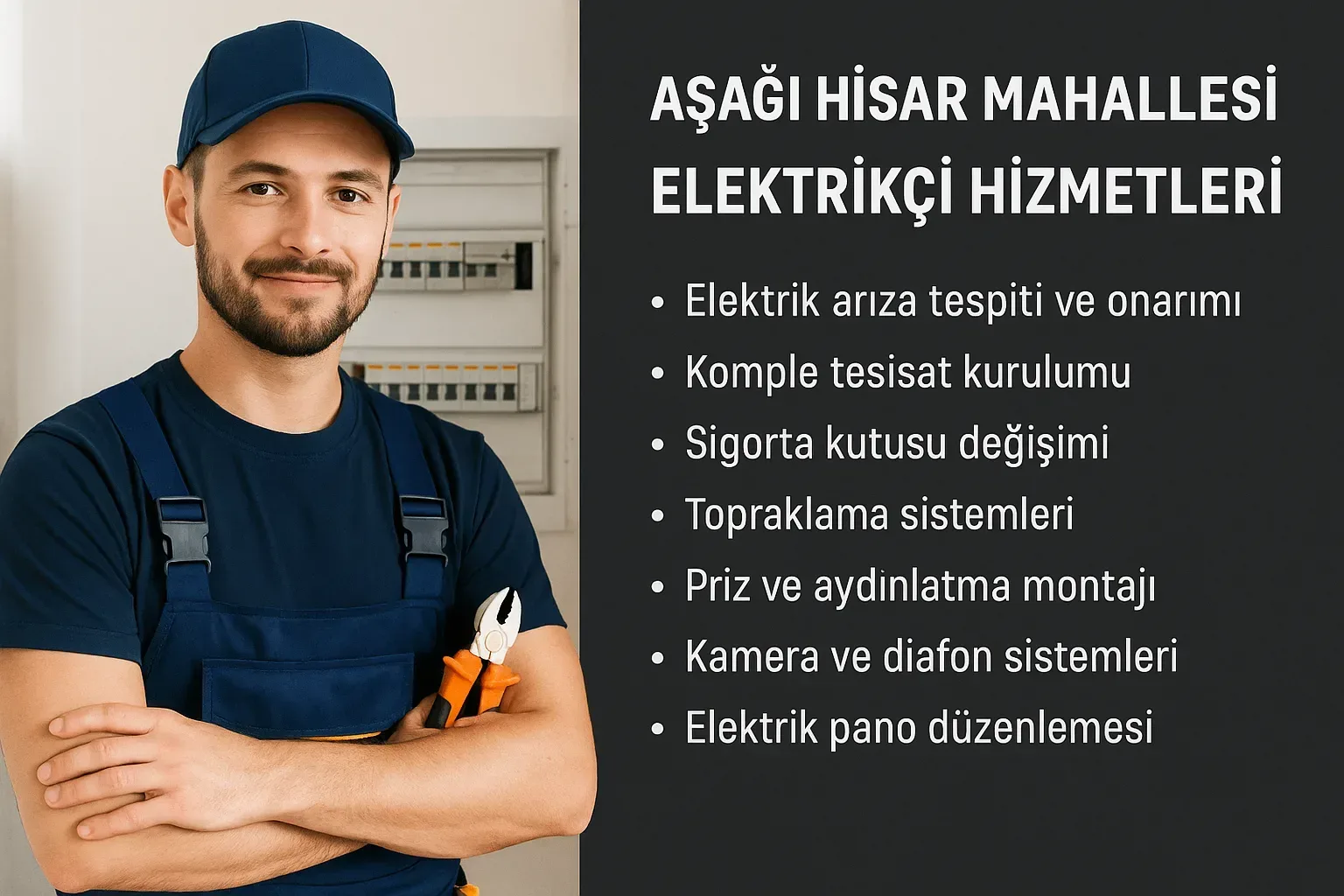 Aşağı Hisar Mahallesi Elektrikçi