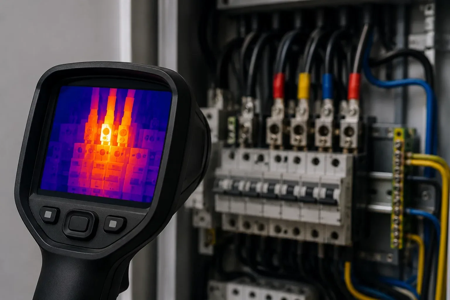 Termal Kamera ile Elektrik Denetimi Görünmeyen Riski Görünür Kılmak