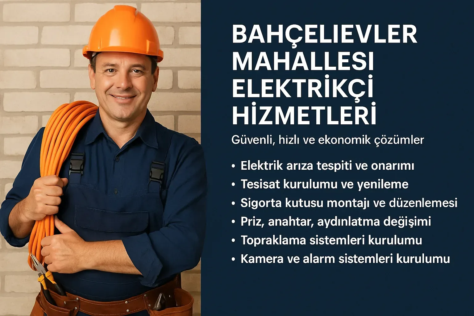 Bahçelievler Mahallesi elektrikçi