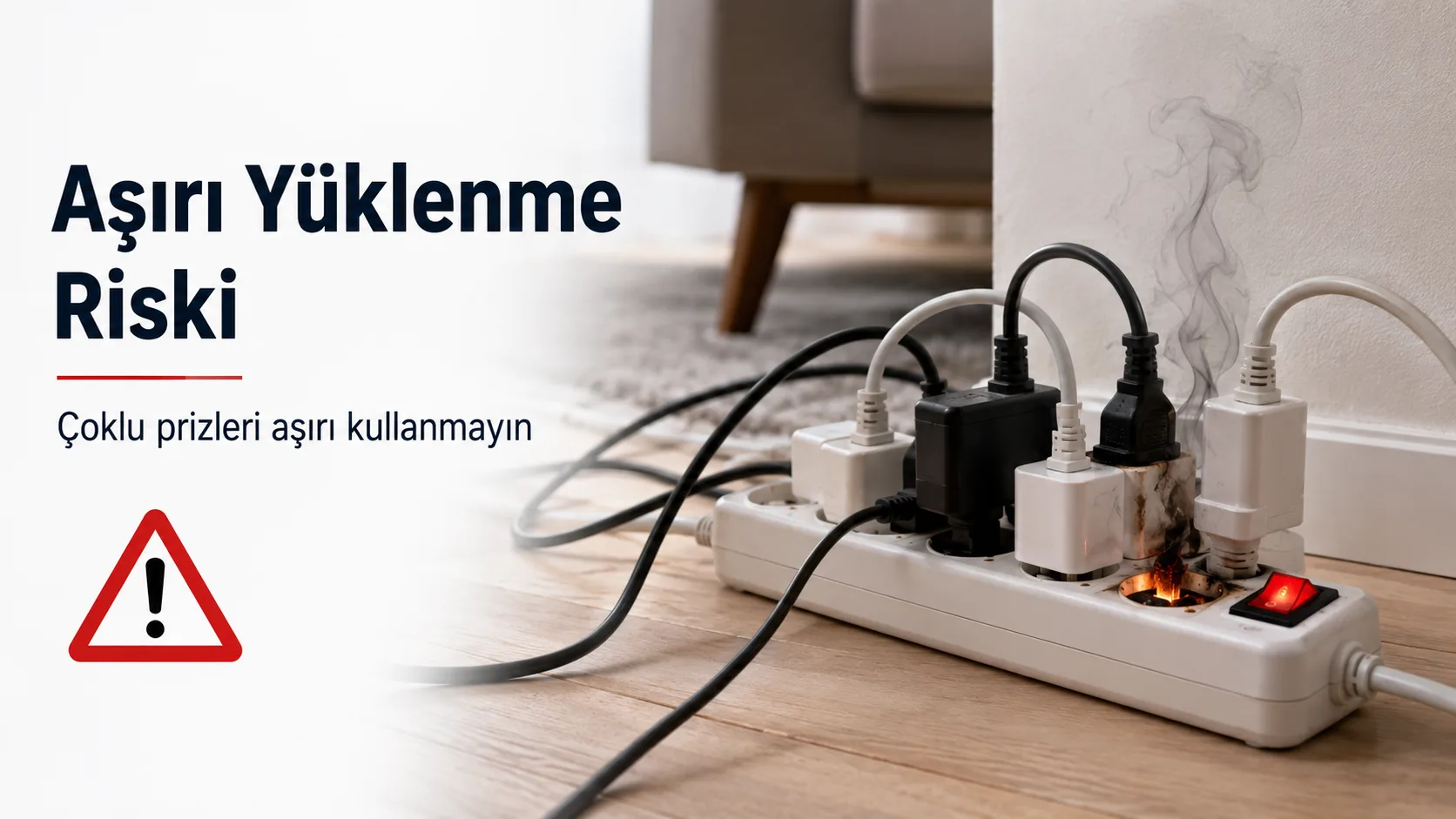Aşırı Yüklenmiş Elektrik Devrelerinin Tehlikeleri