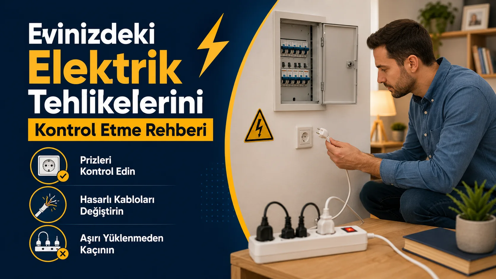 Evinizdeki Elektrik Tehlikelerini Kontrol Etme Rehberi